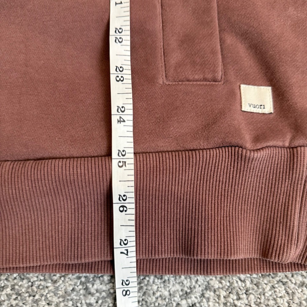 Vuori women's Restore Hoodie in Sedona Brown oversized size medium - Picture 11 of 11